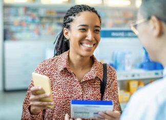 4 common escript traps to avoid Close up of a pharmacist helping a customer choose a product
