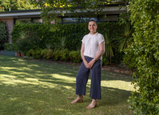 Covering many bases Consultant pharmacist Dr Manya Angley standing outdoors, reflecting her role in community health