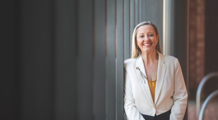 How to grow our Aboriginal and Torres Strait Islander pharmacist workforce Aboriginal pharmacist workforce member, Professor Faye McMillian MPS smiling confidently indoors
