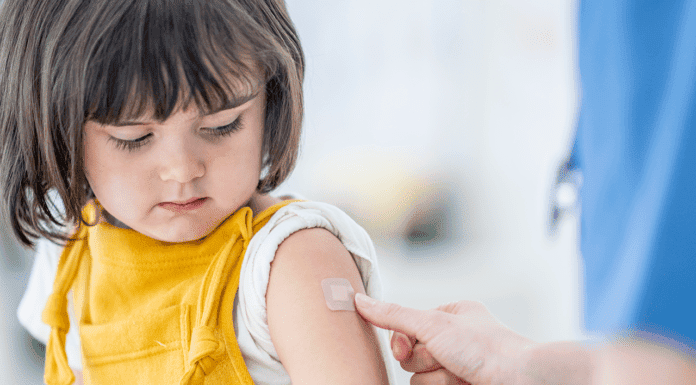 Managing pain and fever associated with childhood vaccination