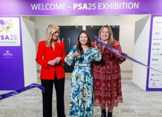 Rain fails to dampen PSA’s most successful conference yet Women at PSA’s most successful conference exhibition welcome