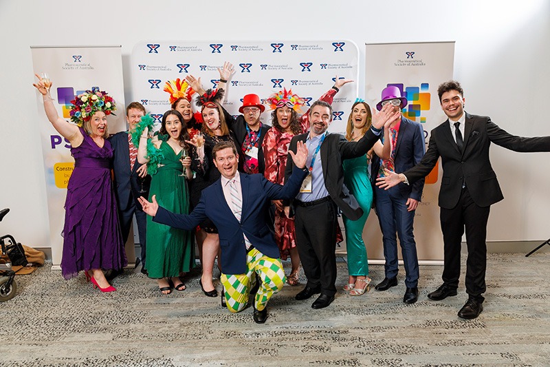 Group celebrating at PSA’s most successful conference