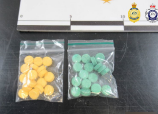 Metonitazene tablets seized by the Australian Federal Police