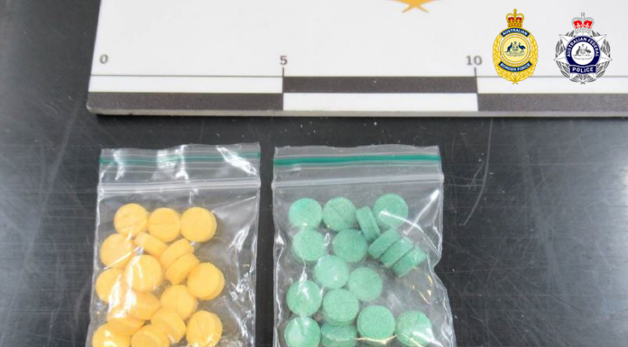 Metonitazene tablets seized by the Australian Federal Police