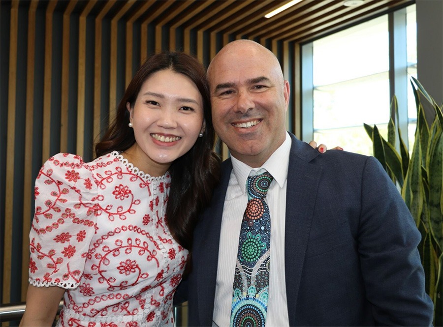 A/Prof Fei Sim and Prof Mark Naunton