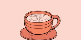 cup of tea with pills