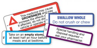 cautionary advisory labels