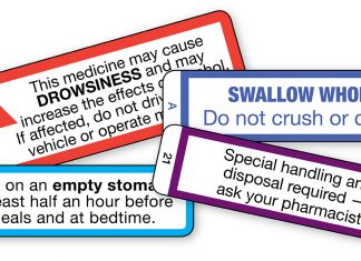 cautionary advisory labels