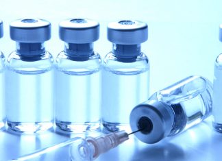 vaccine tubes with needle