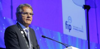 FIP President Dominique Jordan