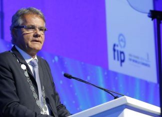 FIP President Dominique Jordan