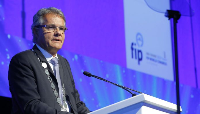 FIP President Dominique Jordan