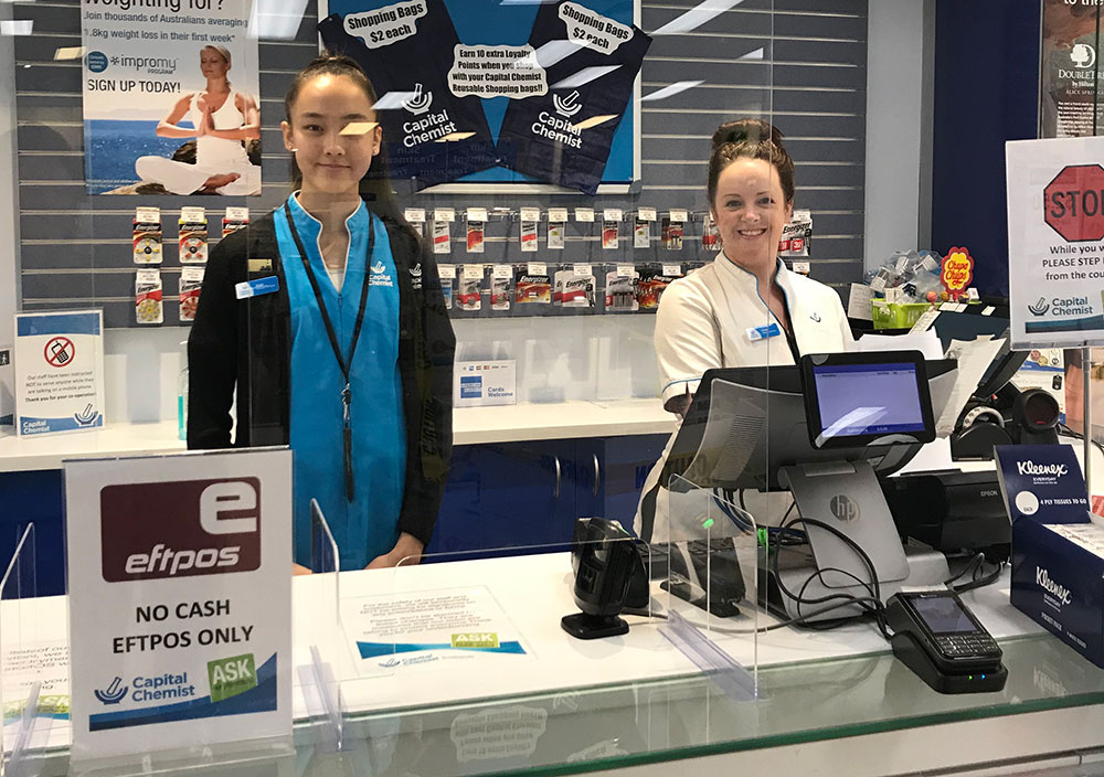 Staff at Southlands pharmacy have been split into two teams