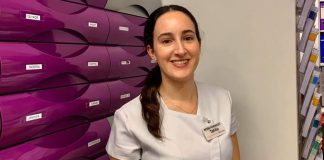 Tahlia Parisella set up a penpal program between patients at the pharmacy and a local primary school.